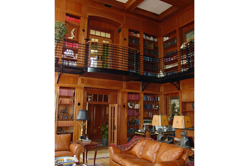 Upper Balcony and Library